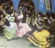 ralph vaughan willams spanish flamenco dancers oil painting reproduction